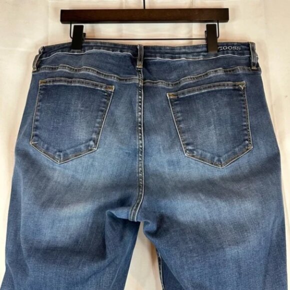 VIGOSS Jeans Jagger Bootcut Style Stretch Classic Fit Women’s Size 18 L30 Denim - Picture 4 of 6
